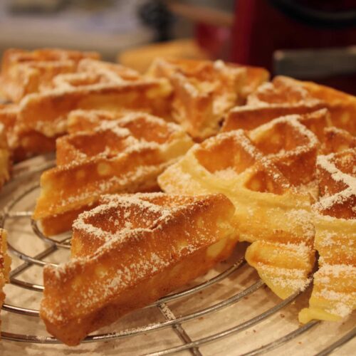 Buttermilchwaffeln