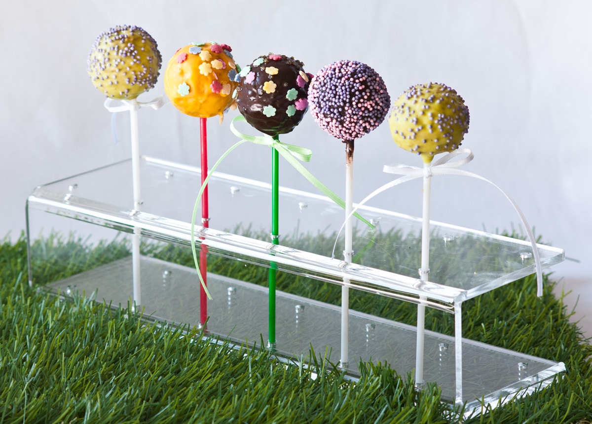 Popcakes im Popcake-Ständer Popcakes Cakepops im Popcake-Ständer
