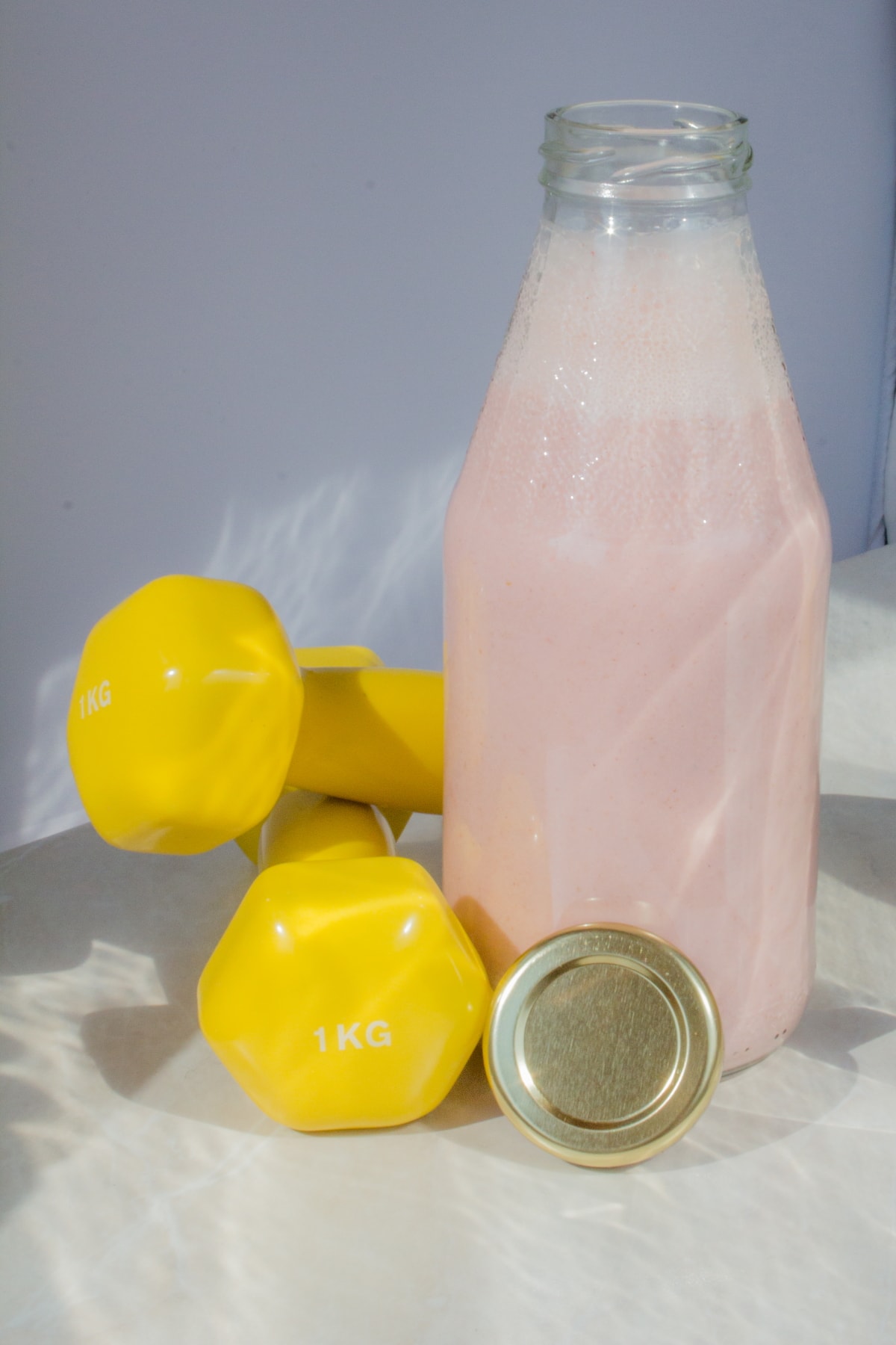 Sportlicher Eiweißschake Frühstücksdrink Sportlicher Eiweißschake Frühstücksdrink