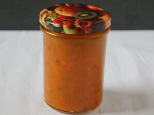 Fruchtiger scharfer Dip, selbstgemacht, einkochen, Carl Tode Göttingen