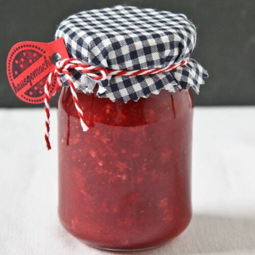 Marmeladenglas, Erdbeer-Holunder, DIY, Geschenk aus der Küche, Carl Tode Göttingen
