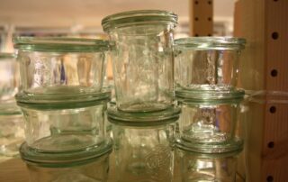 Einkoch-Spezial, Weckgläser, gestapelt, Carl Tode Göttingen