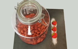 Rumtopf ansetzen, Live auf dem Blog mitverfolgen, Erdbeeren, Rum und Zucker, Carl Tode Göttingen