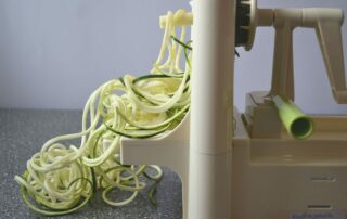 Lurch Spiralschneider, Hildmann gegen ursprüngliche Version, Spiralschneider in Benutzung, Carl Tode Göttingen