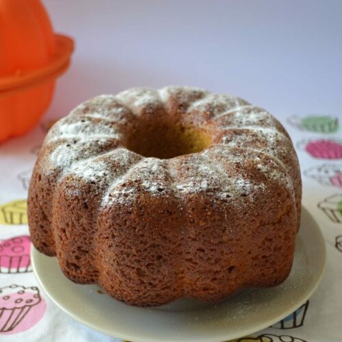 Kuchen mit Kürbispüree und Pumpkinspice, herbstlich und lecker, Lurch Backform, Carl Tode Göttingen