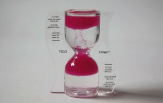 Sanduhr, Paradox, bunter Timer, Zeit läuft von Unten nach Oben, Geschenkidee Carl Tode Göttingen