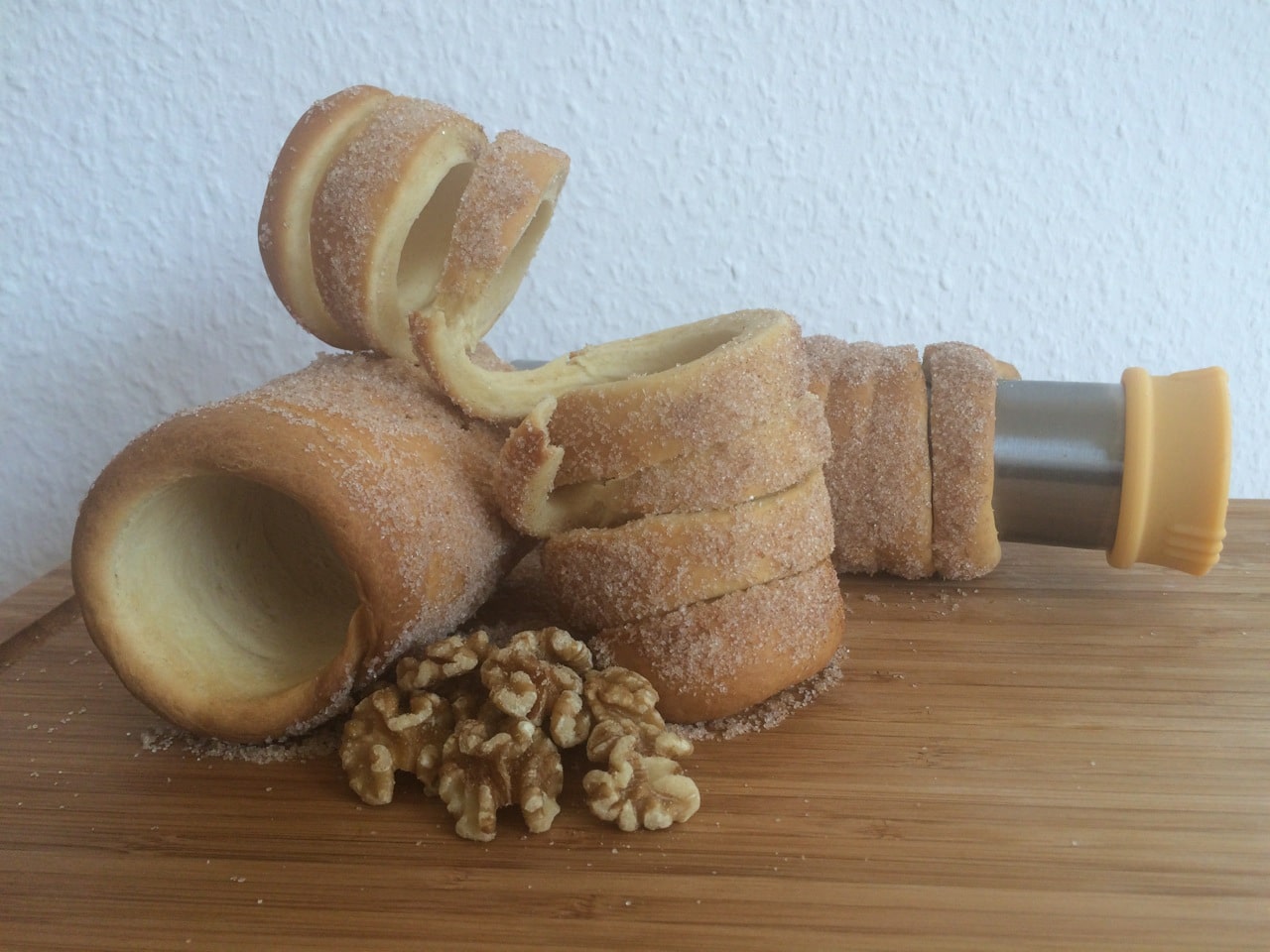 Produkt-Tescoma-Baumkuchen 04 Backen Sie traditionellen Baumkuchen zuhause, mit der Form von Tescoma, Testbericht von Carl Tode Göttingen