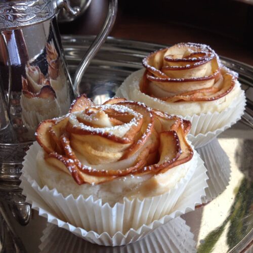 Kaffee, Tee, Apfelrosen, Muffins, backen, lecker, Blätterteig, Oho, Carl tode, Göttingen