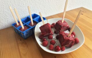 Eis Pops aus gemischten Beeren, schmeckt Groß und Klein, gesündere Alternative, Carl Tode Göttingen
