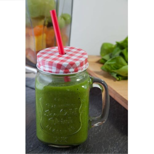 Gesunder Smoothie mit Zitrone, Rucola und Spinat, gesunde Leinsamen, Carl Tode Göttingen