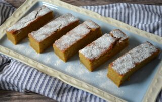 Kürbis-Schnitten, Kuchen mit Kürbis, Pumpkin Spice, lecker würzig und saftig, Carl Tode Göttingen