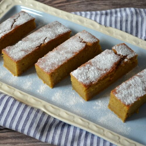 Kürbis-Schnitten, Kuchen mit Kürbis, Pumpkin Spice, lecker würzig und saftig, Carl Tode Göttingen