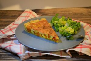 Leckeres Rezept für eine Quiche mit Kürbis, gut vorzubereiten, mit Curry gewürzt, Carl Tode Göttingen