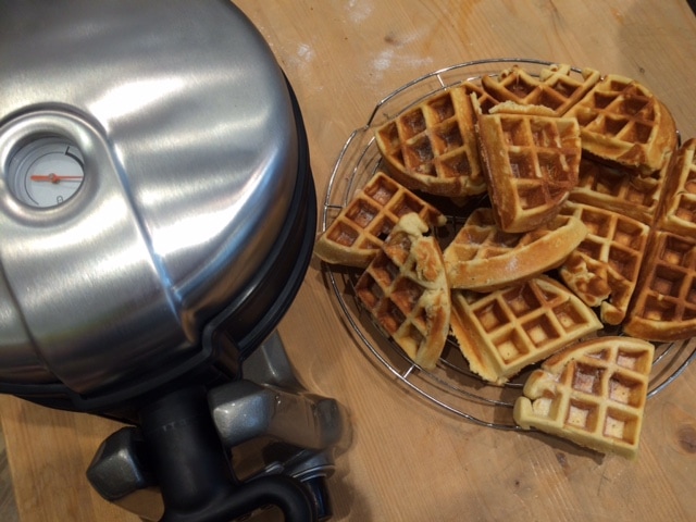 Buttermilchwaffeln aus dem KitchenAid Waffeleisen von Carl Tode gebacken