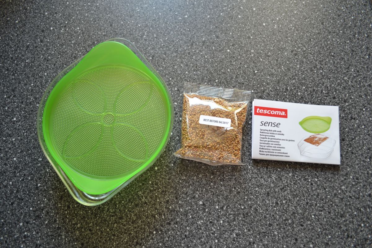 Carl Tode Göttingen testet die Keimsprossenbox von Tescoma, Sprossen selbst keimen lassen