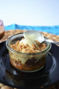Crumble, mit Apfel, knusprige Streusel, einfach, auch für Anfänger, Carl Tode Göttingen
