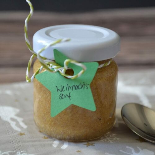 Carl Tode Göttingen präsentiert ein Kundenrezept für Weihnachtssenf, Senf mit Gewürzen und Ingwer