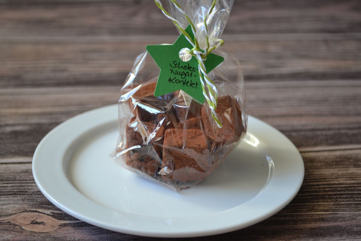 Rezept-Schoko-Konfekt-Carl-Tode-Göttingen-01 Geschenke aus der Küche, Nougatkonfekt mit Schokolade, Konfekt selbermachen, Carl Tode Göttingen