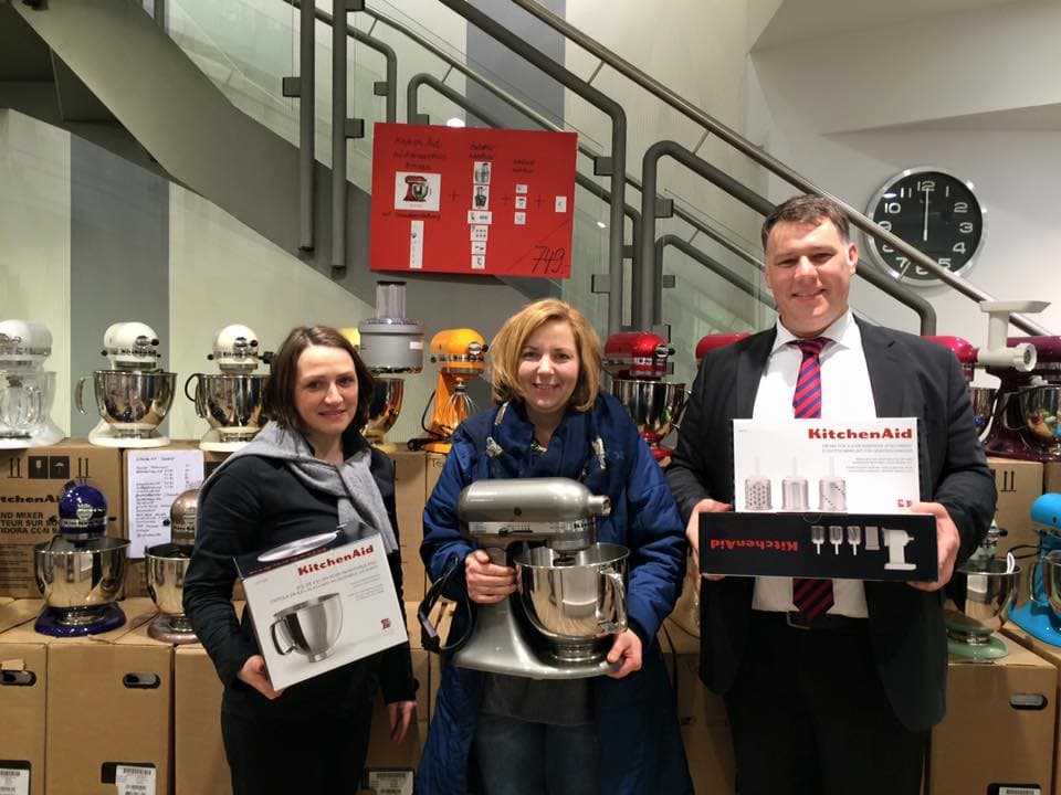 Gewinnspiel, Kitchen Aid, Carl Tode Göttingen, Verlosung, Gewinnerin