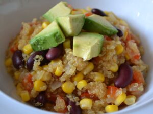 Gemüsepfanne mit Quinoa, schmeckt warm und kalt, für unterwegs, lunch, Carl Tode Göttingen