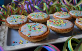 Leckere Amerikaner selberbacken, bunt dekoriert toll für Parties, Carl Tode Göttingen, Rezept