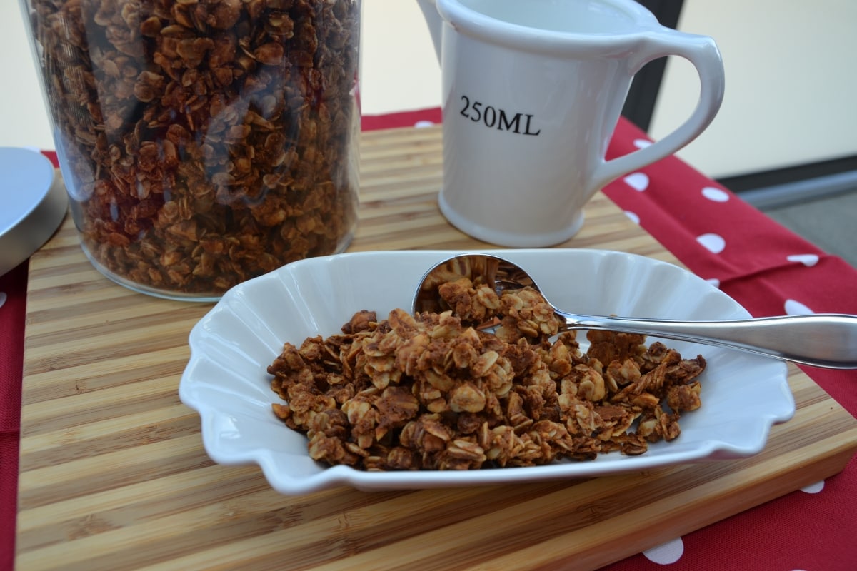 Rezept-Erdnussmüsli-Carl-Tode-Göttingen-02 Rezept für Müsli mit Erdnussgeschmack, selbermachen, tolles Geschenk, Carl Tode Göttingen
