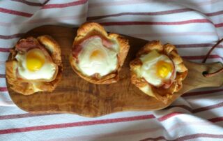 Toastmuffins für Brunch oder Frühstück, gut vorzubereiten, Carl Tode Göttingen