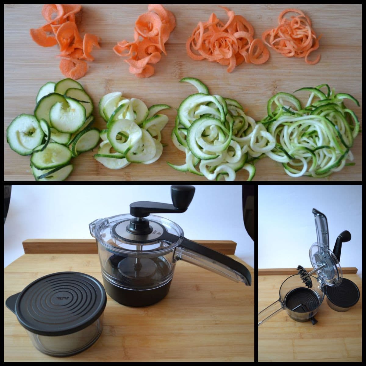 2016-05-11-Produkt-Gefu-Spiral-Groß-Carl-Tode-Göttingen-01_Fotor_Collage Lurch, Kitchen Aid, Gefu, Spiralschneider im Test, Carl Tode Göttingen