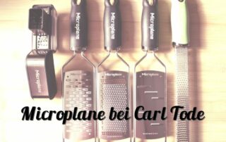 Microplane, Reiben, für Zitronenschalen, Parmesan und Schokolade, Carl Tode Göttingen