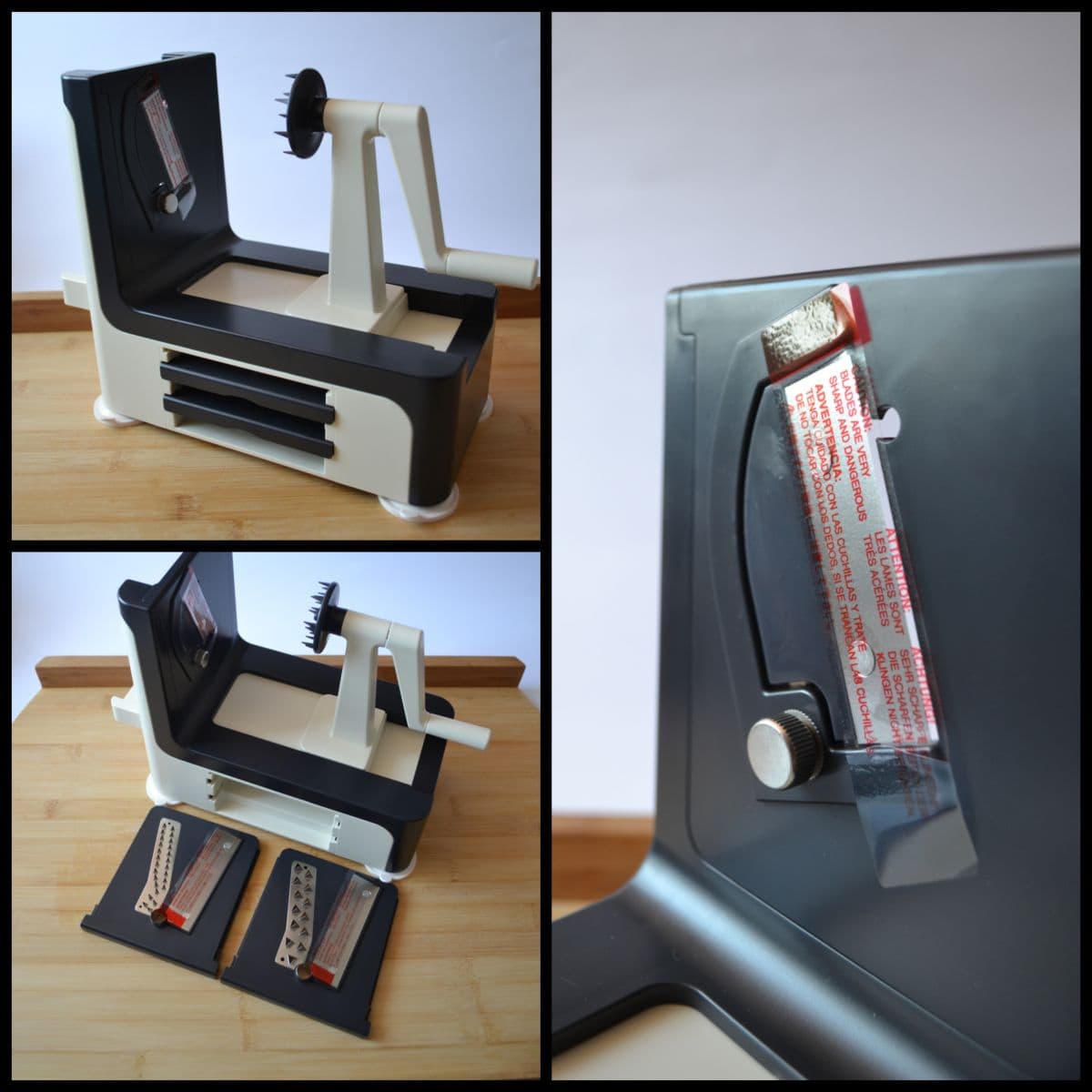 DSC_0014_Fotor_Collage Lurch, Kitchen Aid, Gefu, Spiralschneider im Test, Carl Tode Göttingen