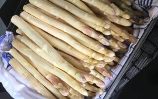 Verschiedene Zubereitungsmethoden für Spargel, Braten, Backofen, Topf, Carl Tode Göttingen