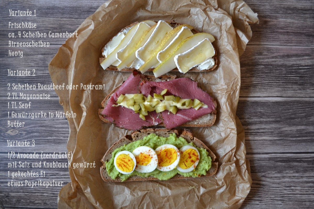 Rezept-Stullen-Carl-Tode-Göttingen Carl Tode macht belegte Brote, Stullen mal anders, Camenbert, Avocado, Roastbeef