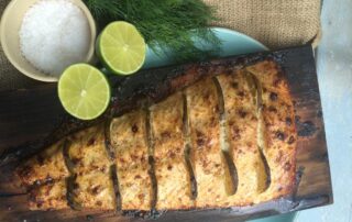 Lachs grillen, Zedernholz, räuchern, Plankgrillen, Carl Tode Göttingen