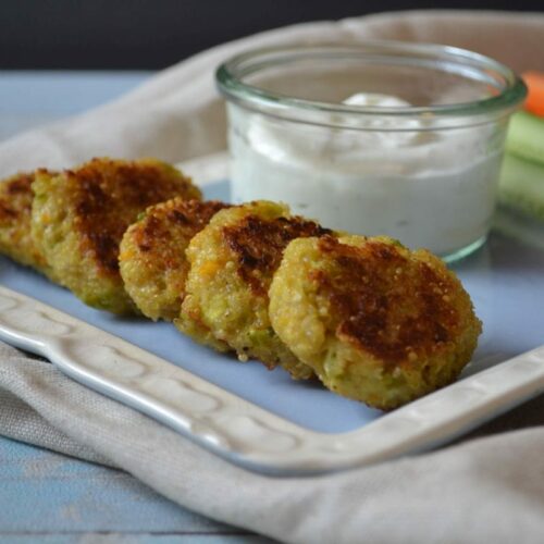 Rezept für vegetarische Frikadellen aus Quinoa, gesund und vegetarisch, Carl Tode Göttingen
