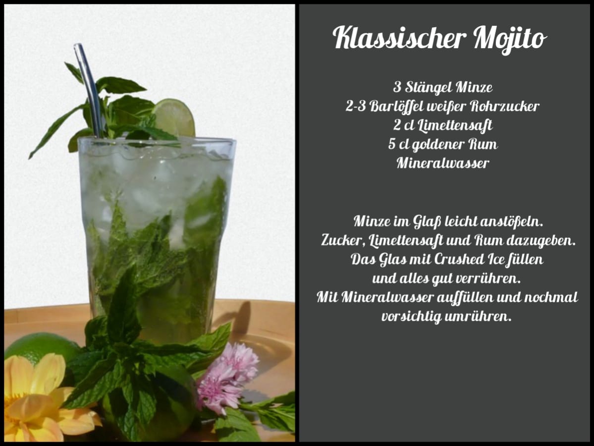 Rezept-Cocktail-Mojito-Carl-Tode-Göttingen Rezept Cocktails, Mojito, Carl Tode Göttingen, Drink, alkoholisch