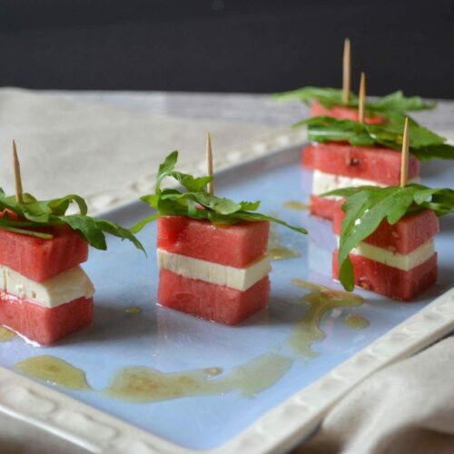 Finger Food, Wassermelone, Feta, Carl Tode Göttingen, Buffet, Spieße, Rezept