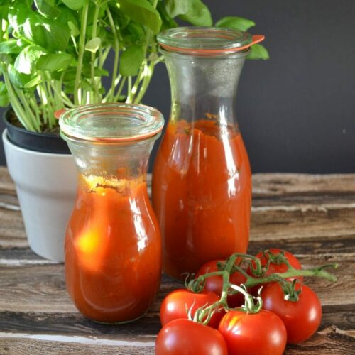 Carl Tode Göttingen, Tomatensugo, Sugo die Pomodoro, Tomatensauce, Einkochen, einwecken