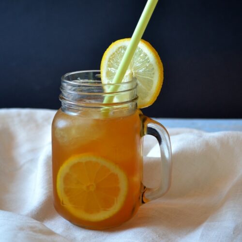 Eistee selbermachen, Carl Tode Göttingen, Rezept, Zitroneneistee