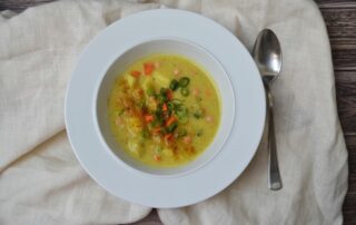 Herbstrezept, Eintopf mit Curry und Kokosmilch, Kichererbsen, Carl Tode Göttingen