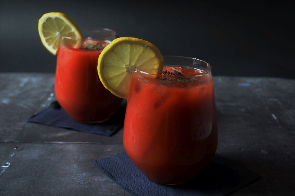 rezept-bloody-mary-carl-tode-goettingen-01 Carl Tode Göttingen, Rezept für Bloody Mary, Tomatensaft, Wodka, würzig, Halloween, Party,