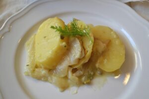 Carl Tode Göttingen, Rezept für leckeren Auflauf mit Fenchel und Kartoffel, Rezept heir