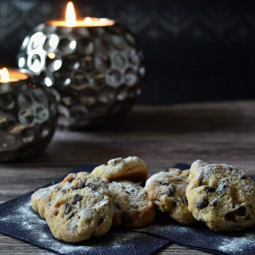 Rezept für einfache Weihnachtsplätzchen, mit Schokolade und Orange, Kekse, Carl Tode Göttingen