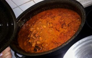 Deftiges Gulasch selbstgemacht, Carl Tode Göttingen, Rezept, mit Bier
