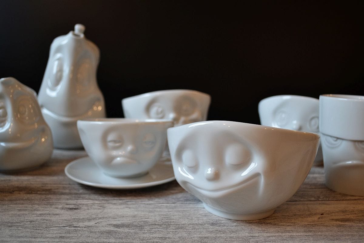 Produkt-Tassen-58Products-Carl-Tode-Göttingen-01 Carl Tode Göttingen präsentiert die Tassen mit Gesicht von 58 Products, jetzt entdecken, Porzellan, Geschenkidee