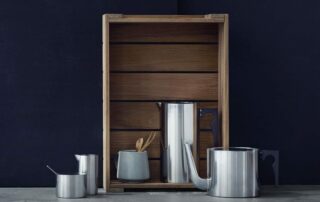 Dänisches Design von Stelton bei Carl Tode in Göttingen, Isolierkannen, Thermoskannen