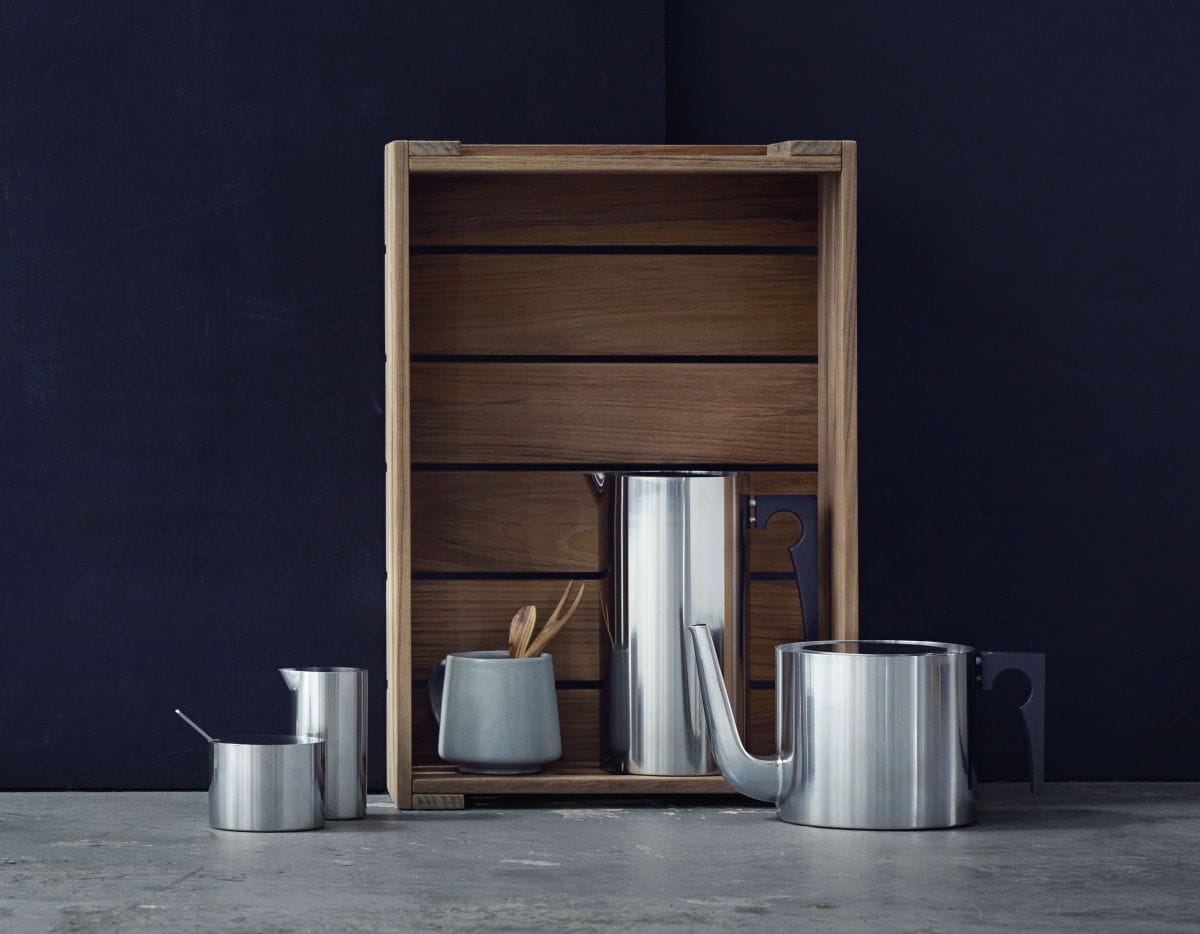 Dänisches Design von Stelton bei Carl Tode in Göttingen, Isolierkannen, Thermoskannen