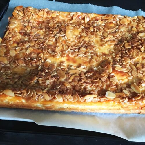 Rezept für Käsekuchen, mit Hefeteig und Knusperkruste, Carl Tode Göttingen