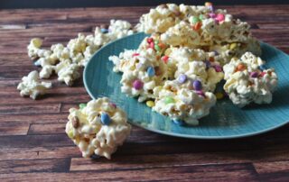 Rezept für Riegel aus Popcorn und Marshmallows, Popcornballs, Popcornbars, Carl Tode Göttingen