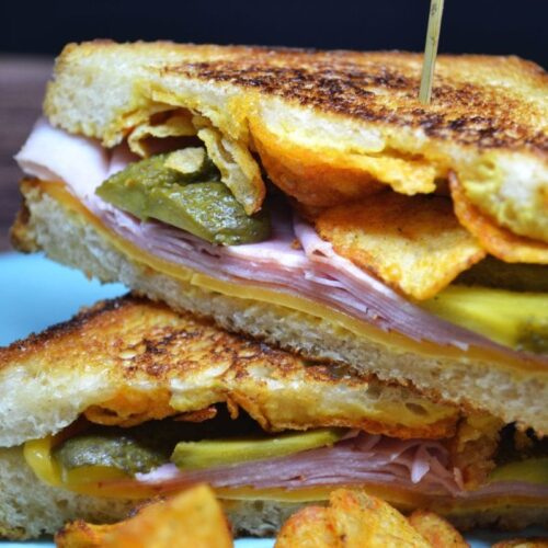 Sandwich mit Chips, Carl Tode Göttingen, Rezept, Cheddar, würzig