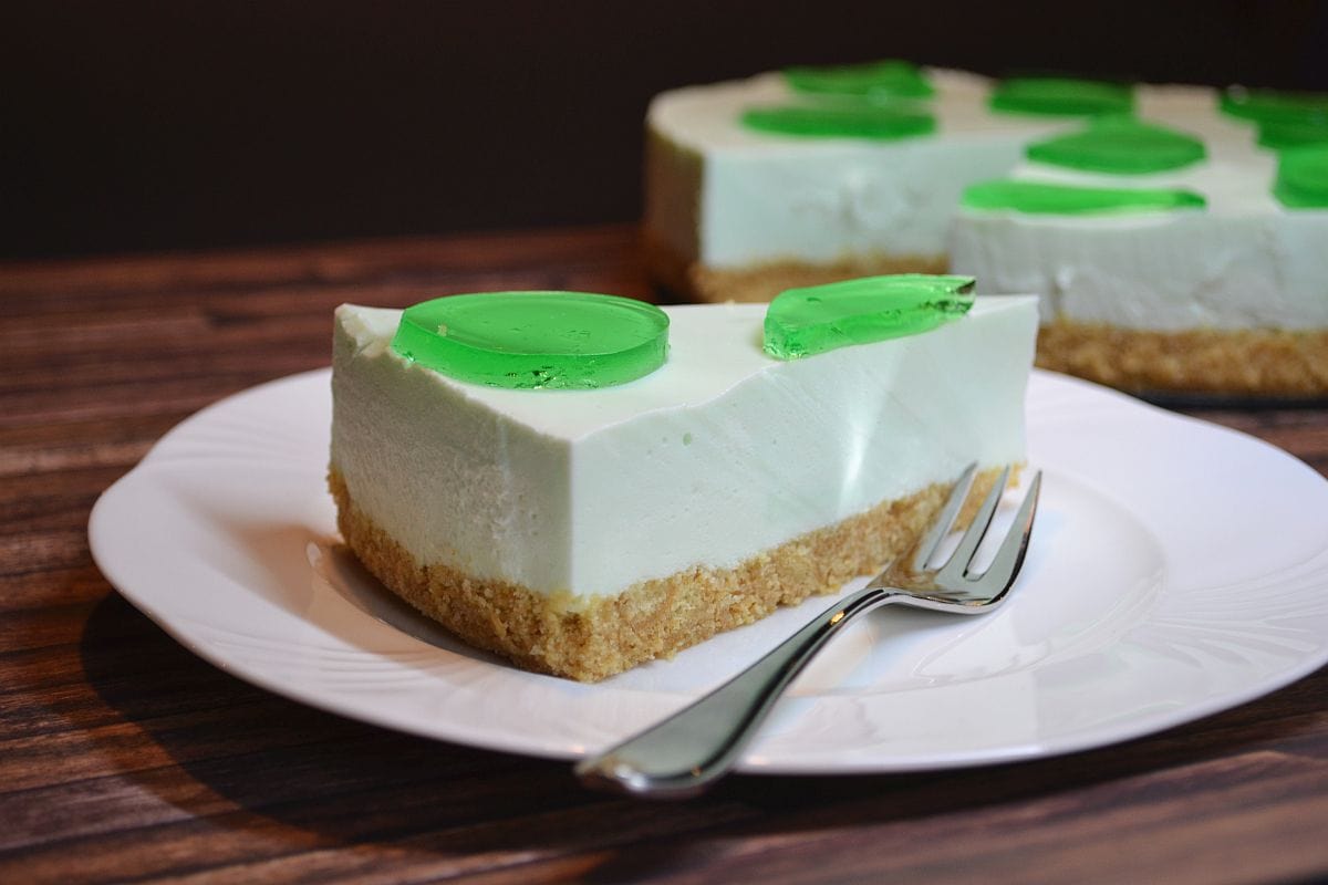 Rezept-Frischkäsetorte-Waldmeister-Carl-Tode-Göttingen-01 Frischkäsetorte, Götterspeise, Rezept, Waldmeister, Keksboden, Kuchen ohne Backen, Carl Tode Göttingen